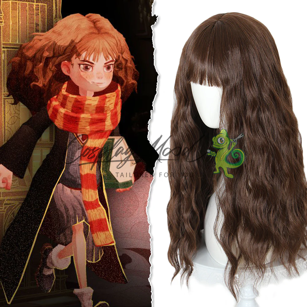 Parrucca Cosplay Hermione Granger Harry Potter Magic Awakened - immagine 3