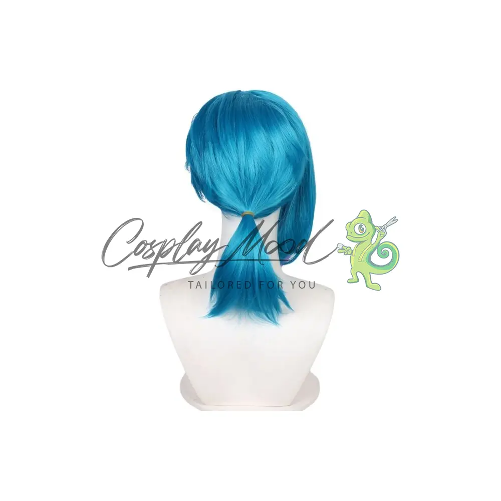 Parrucca Cosplay Jinx League of Legends Arcane Stagione 2 - immagine 5