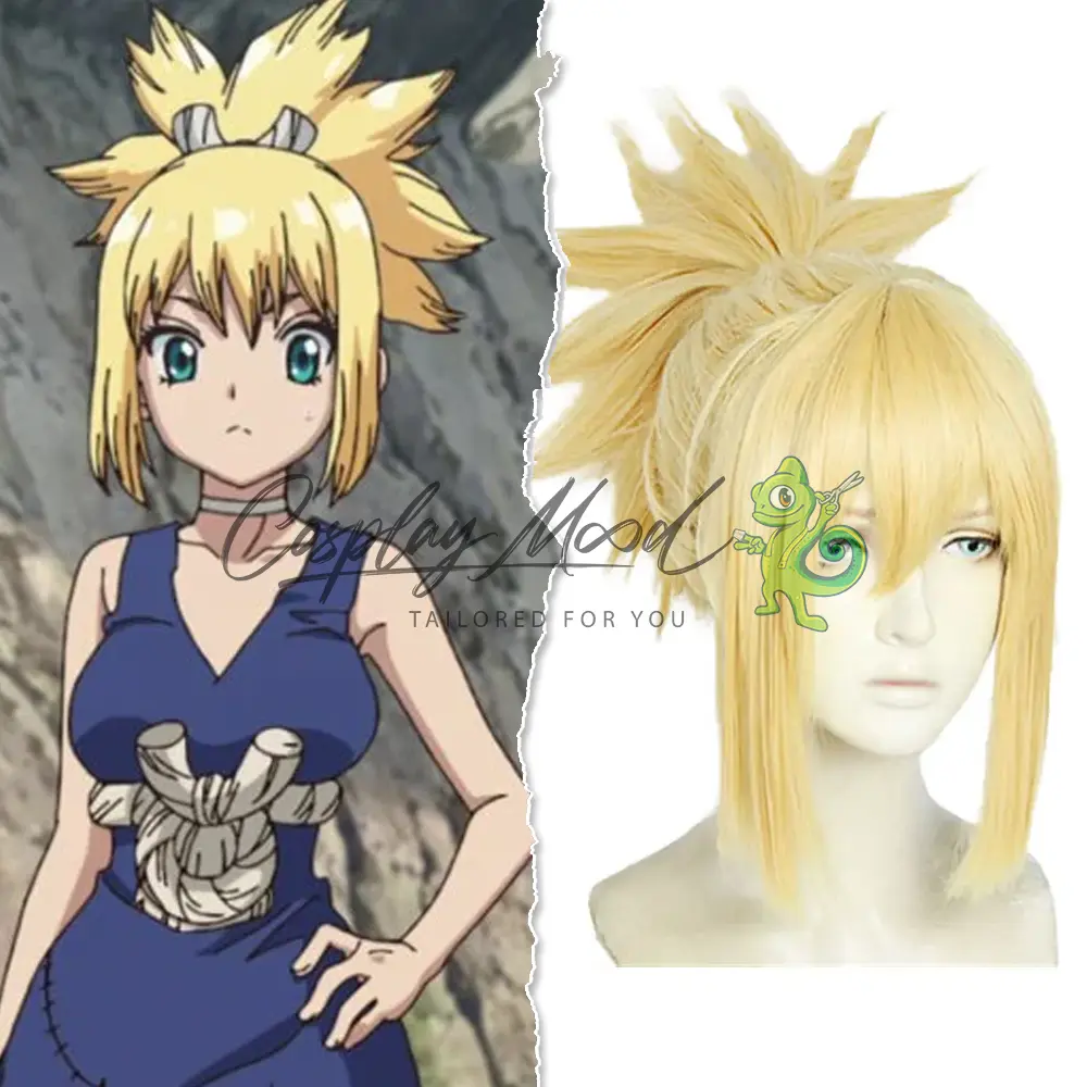 Parrucca Cosplay Kohaku Dr.Stone - immagine 3
