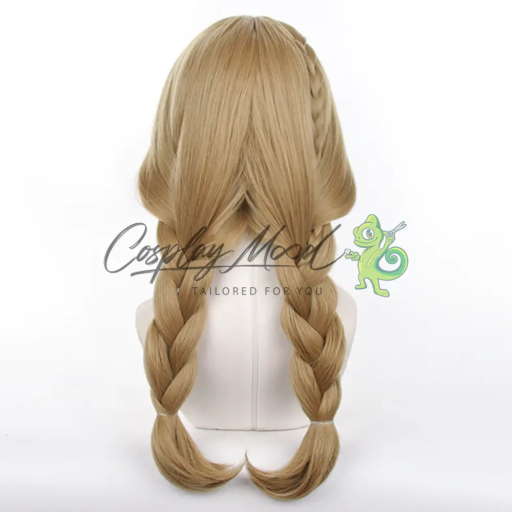 Parrucca Cosplay Lisa A Sobriquet under shade Skin Genshin Impact - immagine 5