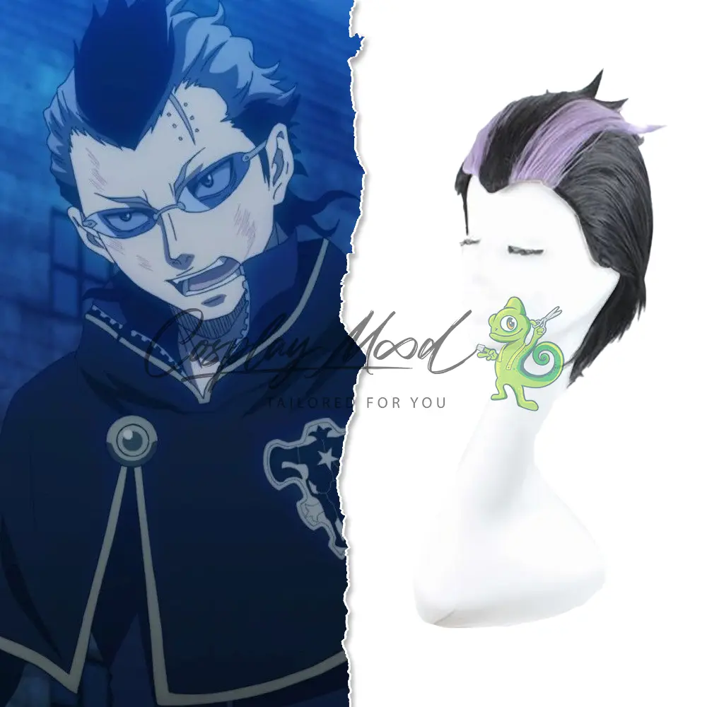 Parrucca Cosplay Magna Swing Black Clover - immagine 3