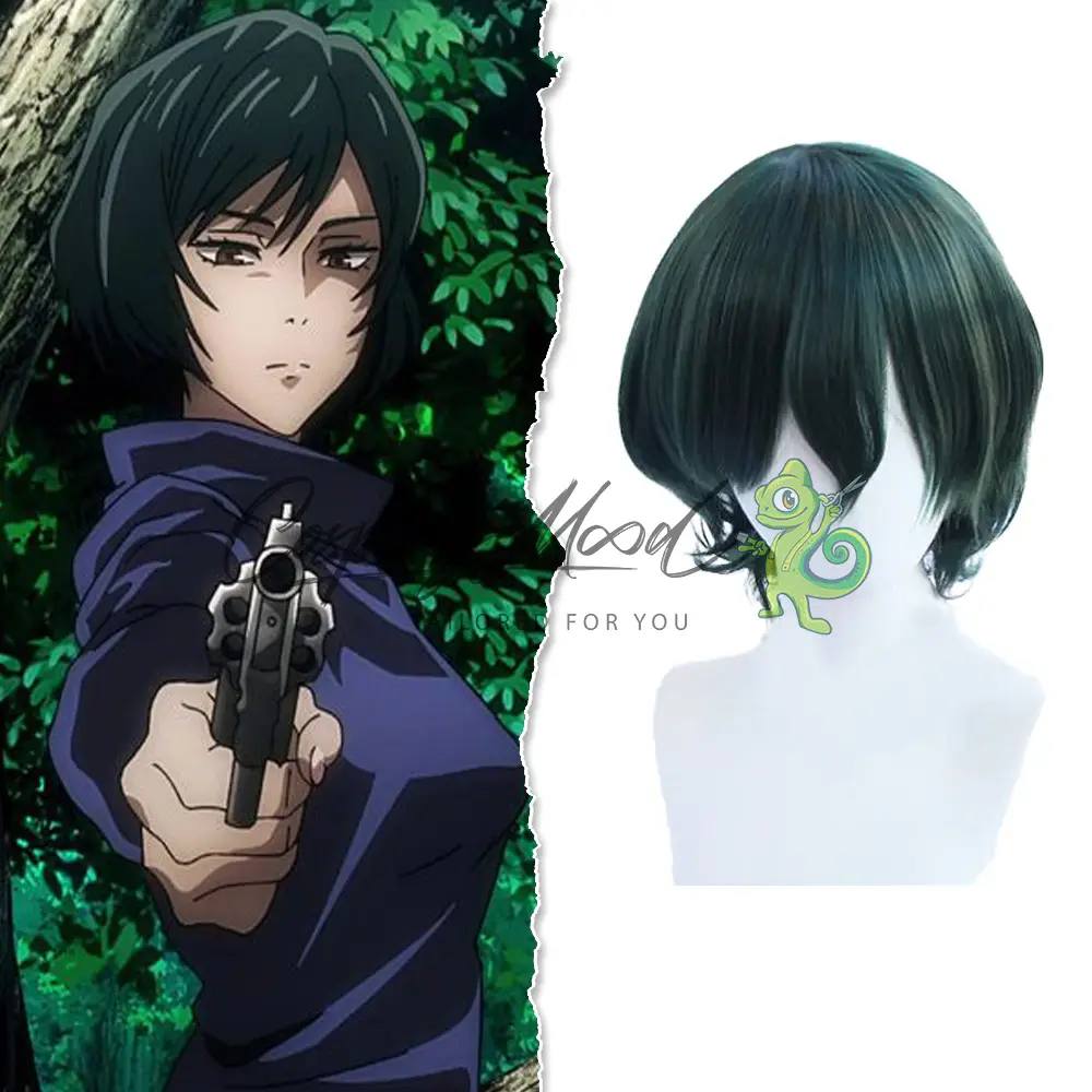 Parrucca Cosplay Mai Jujutsu Kaisen - immagine 3