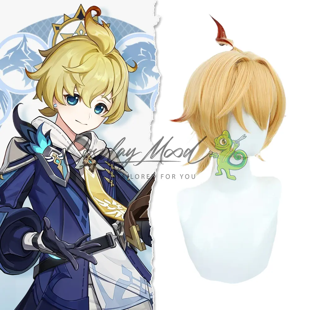 Parrucca Cosplay Mika Genshin Impact - immagine 3