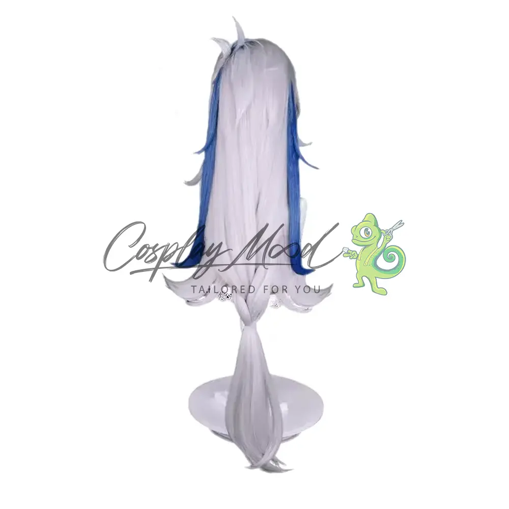 Parrucca Cosplay Neuvillette Genshin Impact - immagine 6