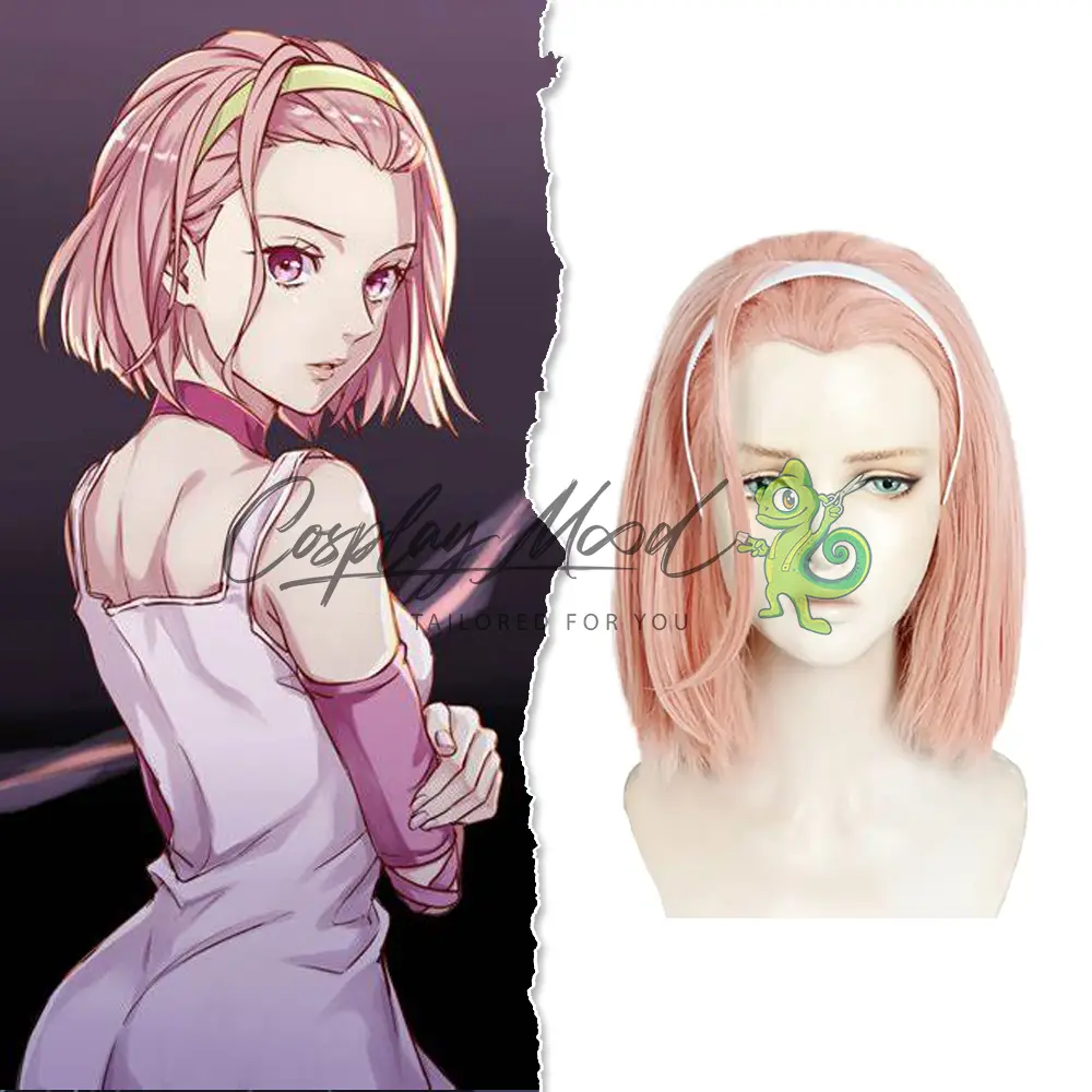 Parrucca Cosplay Reimi Sugimoto JoJo Bizarre Adventure Parte 4 Diamond is Umbreakable - immagine 3