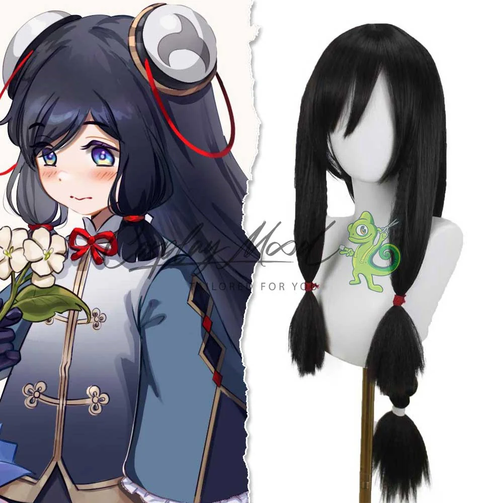 Parrucca Cosplay Young Shenhe Versione A Genshin Impact - immagine 3