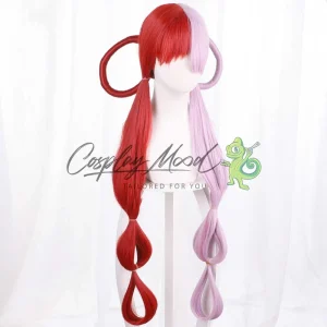 Parrucca Cosplay Uta One Piece Film Red