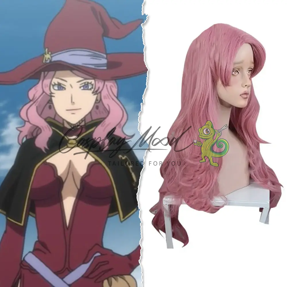 Parrucca Cosplay Vanessa Enoteca Black Clover - immagine 3