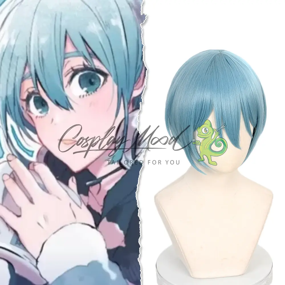Parrucca Cosplay Yo Hiori Blue Lock - immagine 3