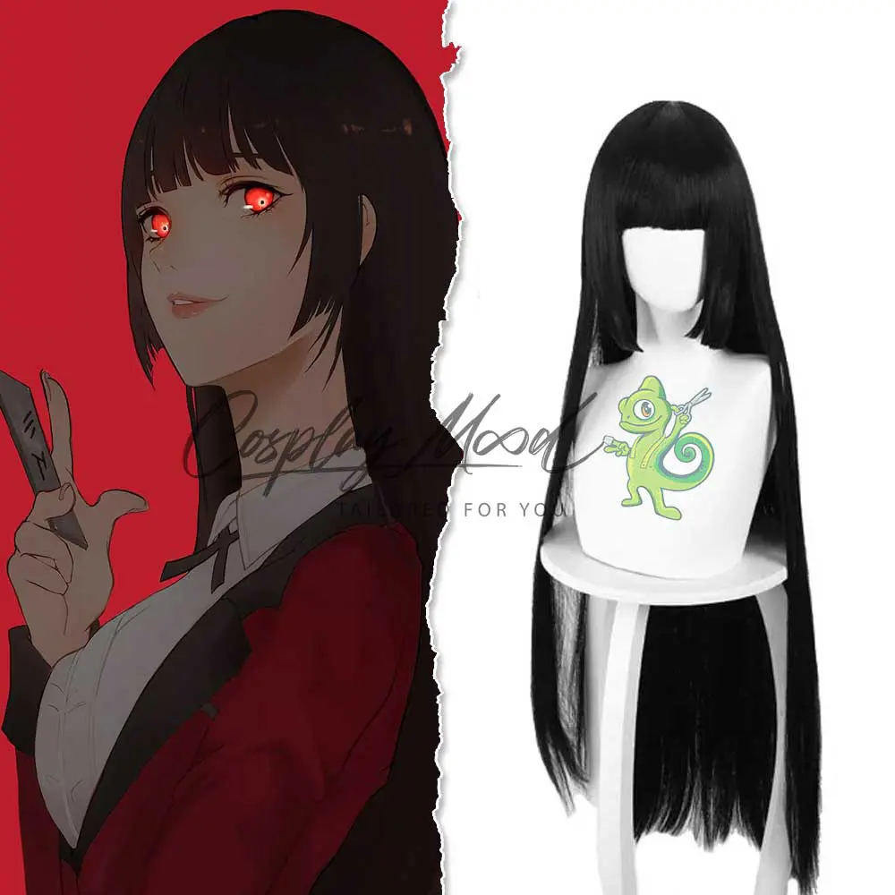Parrucca Cosplay Yumeko Jabami Kakegurui - immagine 3