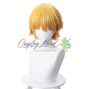 Parrucca Cosplay Agatsuma Zenitsu Demon Slayer