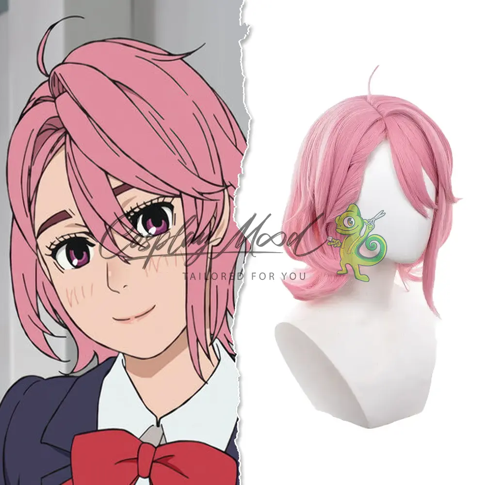 Parrucca Cosplay Aira Shiratori Dandadan - immagine 3