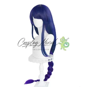 Parrucca Cosplay Raiden Shogun Genshin Impact