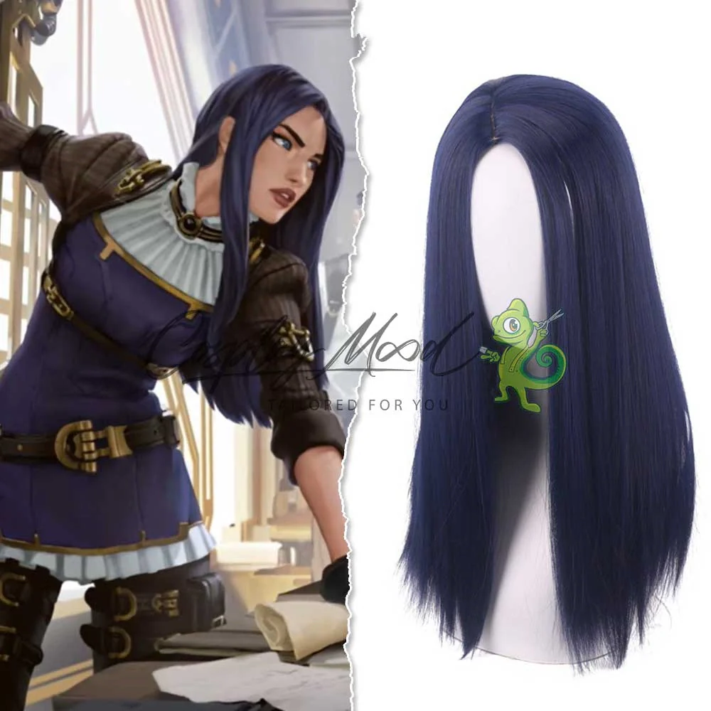 Parrucca Cosplay Caitlyn League of Legends - immagine 3
