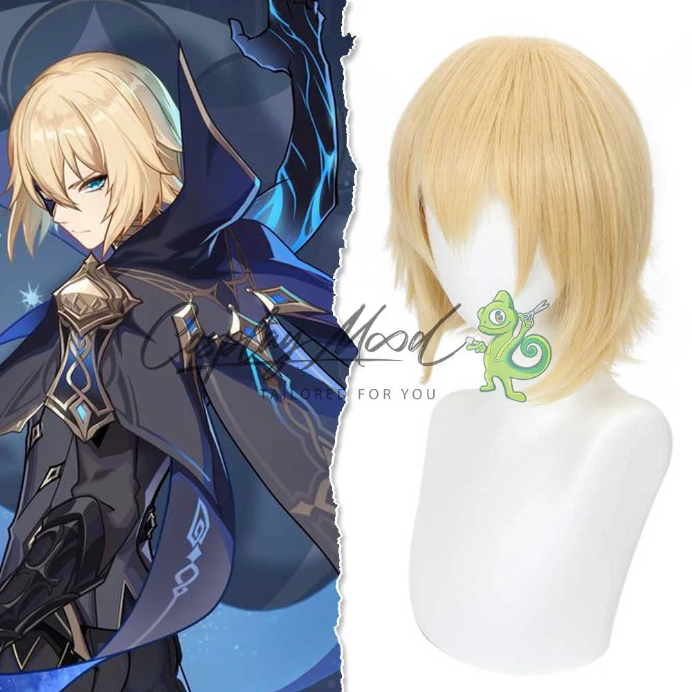 Parrucca Cosplay Dainsleif Genshin Impact - immagine 3