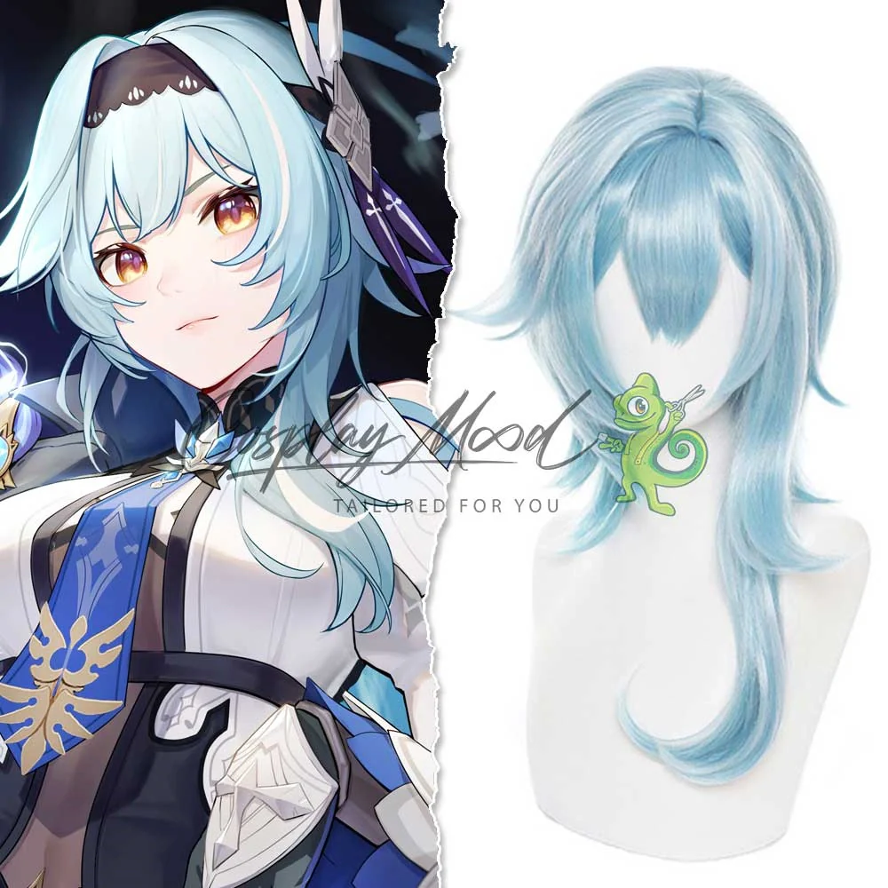 Parrucca Cosplay Eula Genshin Impact - immagine 3