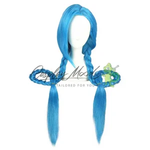 Parrucca Cosplay Jinx League of Legends