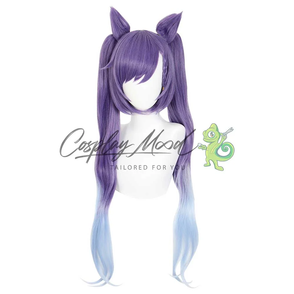 Parrucca Cosplay Keqing Genshin Impact - immagine 4