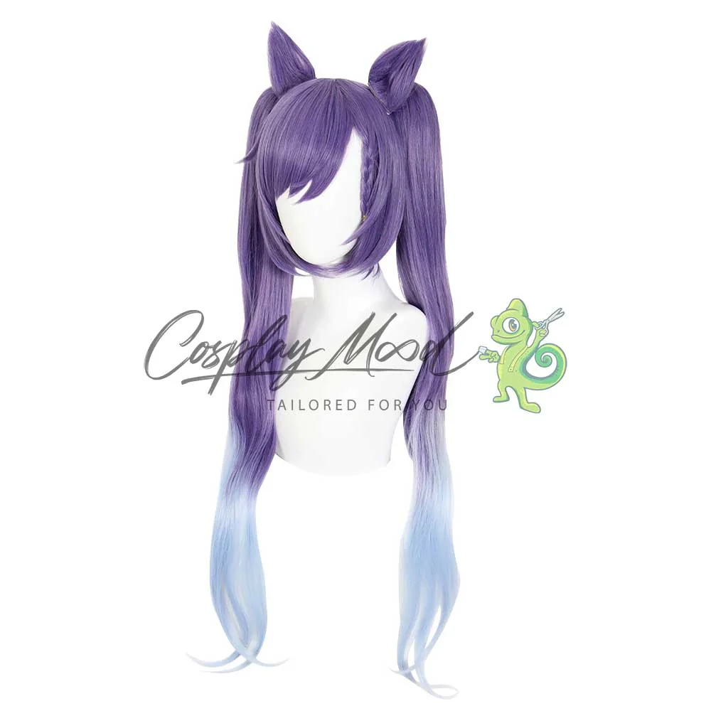 Parrucca Cosplay Keqing Genshin Impact