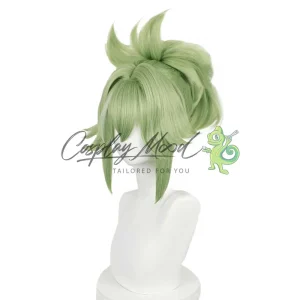 Parrucca Cosplay Kuki Shinobu Genshin Impact