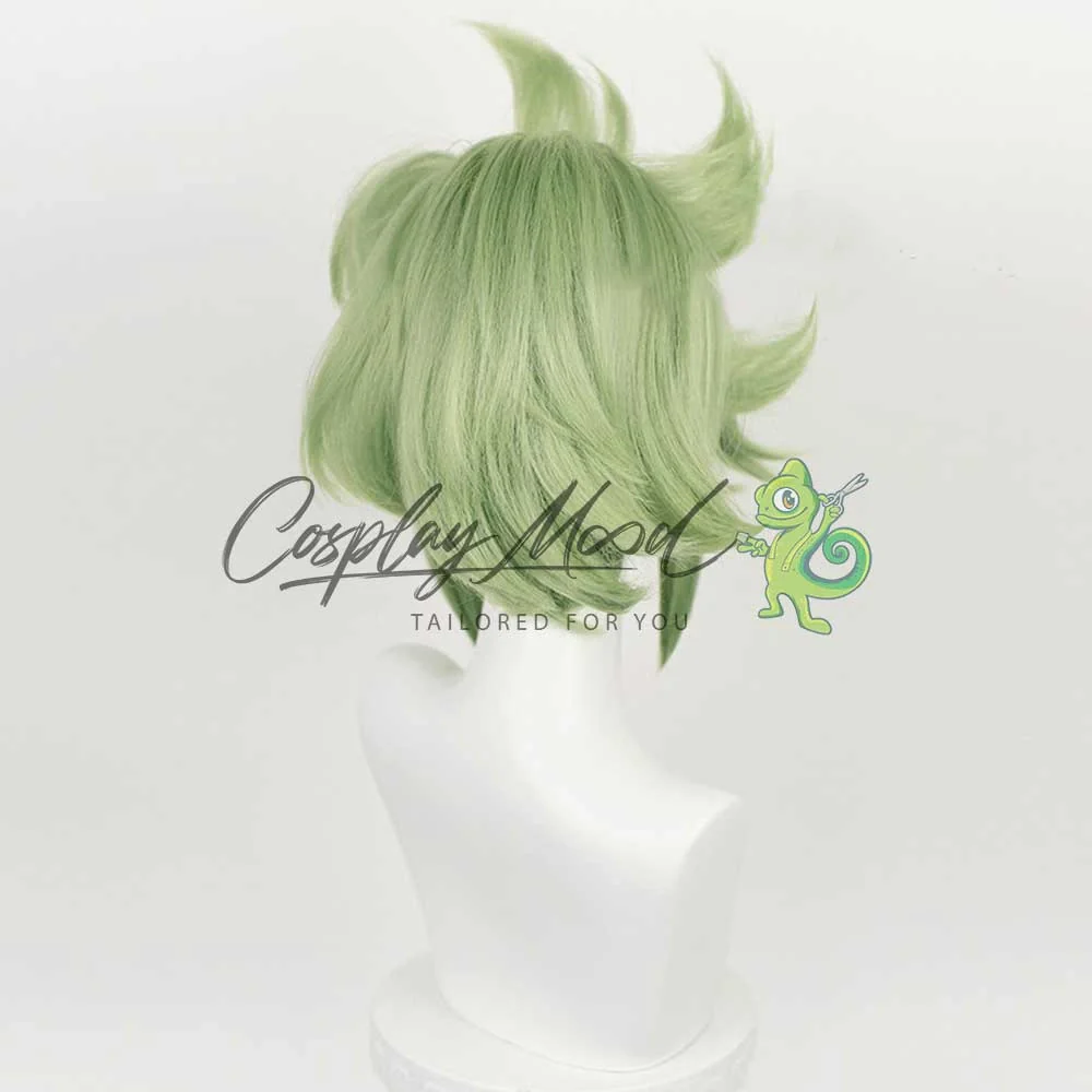 Parrucca Cosplay Kuki Shinobu Genshin Impact - immagine 5
