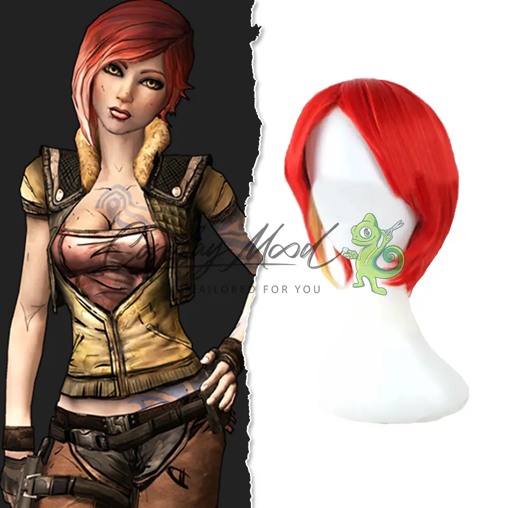Parrucca Cosplay Lilith Borderlands - immagine 3