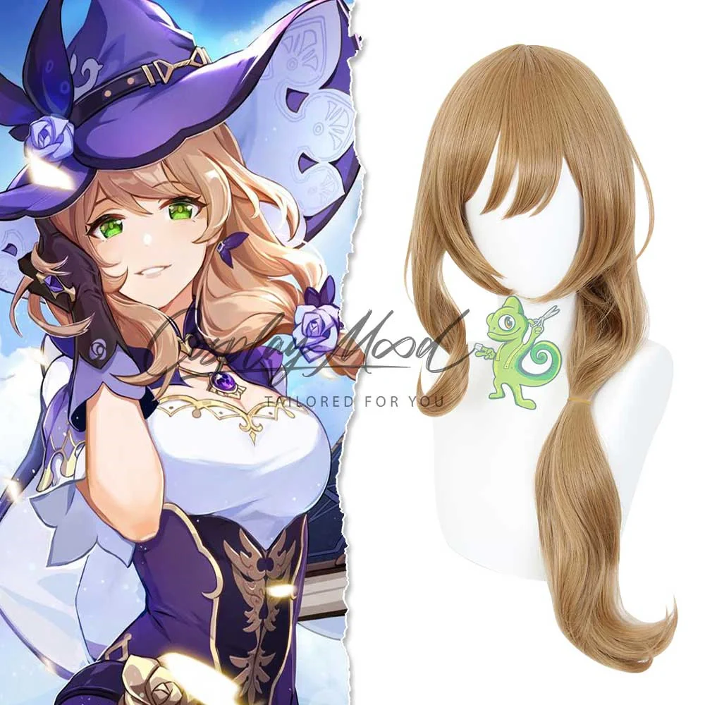 Parrucca Cosplay Lisa Genshin Impact - immagine 3