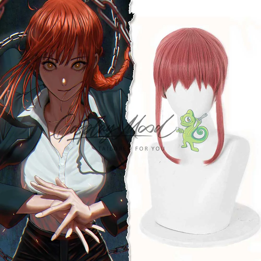 Parrucca Cosplay Makima Chainsaw Man - immagine 3