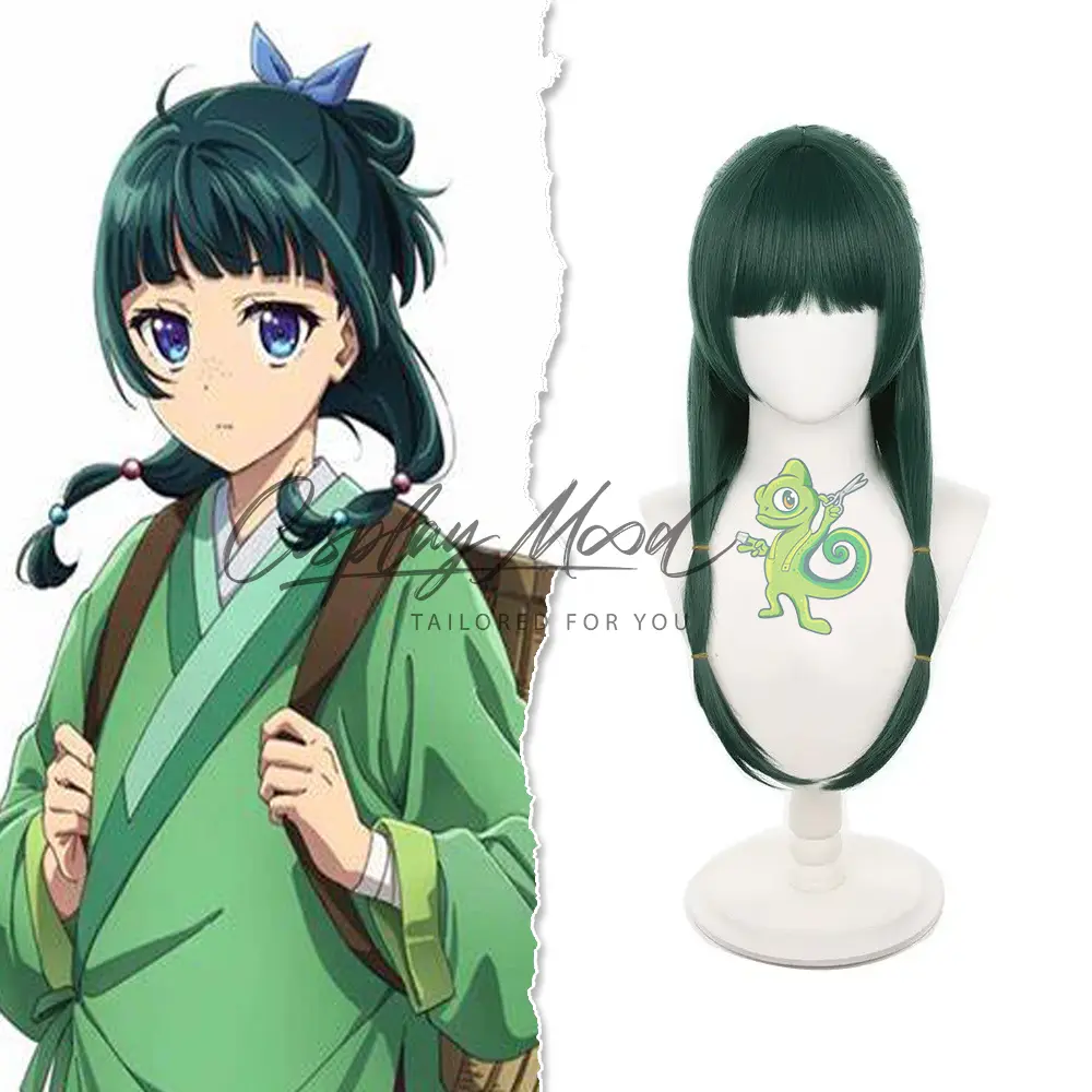 Parrucca Cosplay Maomao I Diari della Speziale - immagine 3