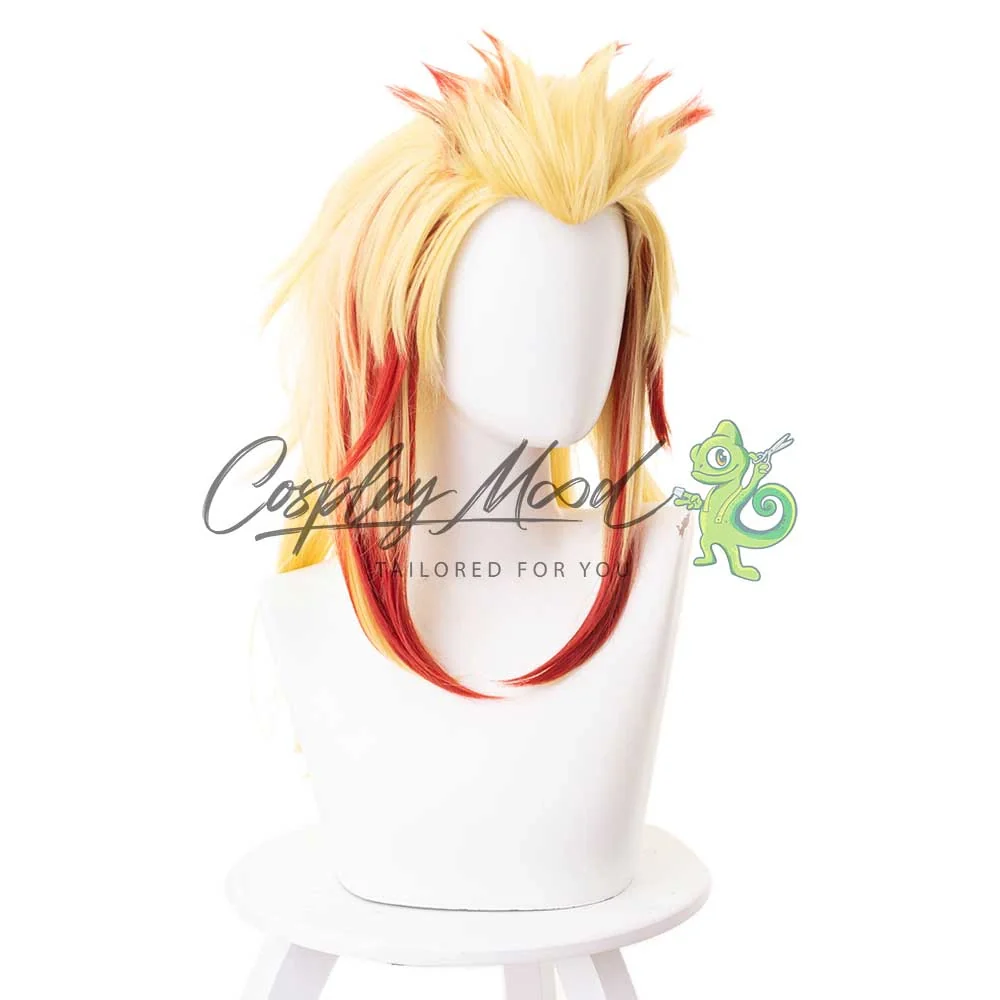 Parrucca Cosplay Rengoku Kyoujurou Demon Slayer - immagine 5