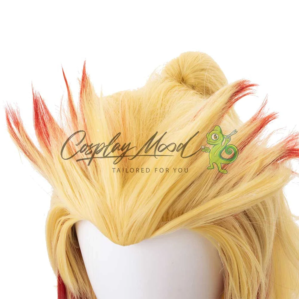 Parrucca Cosplay Rengoku Kyoujurou Demon Slayer - immagine 8