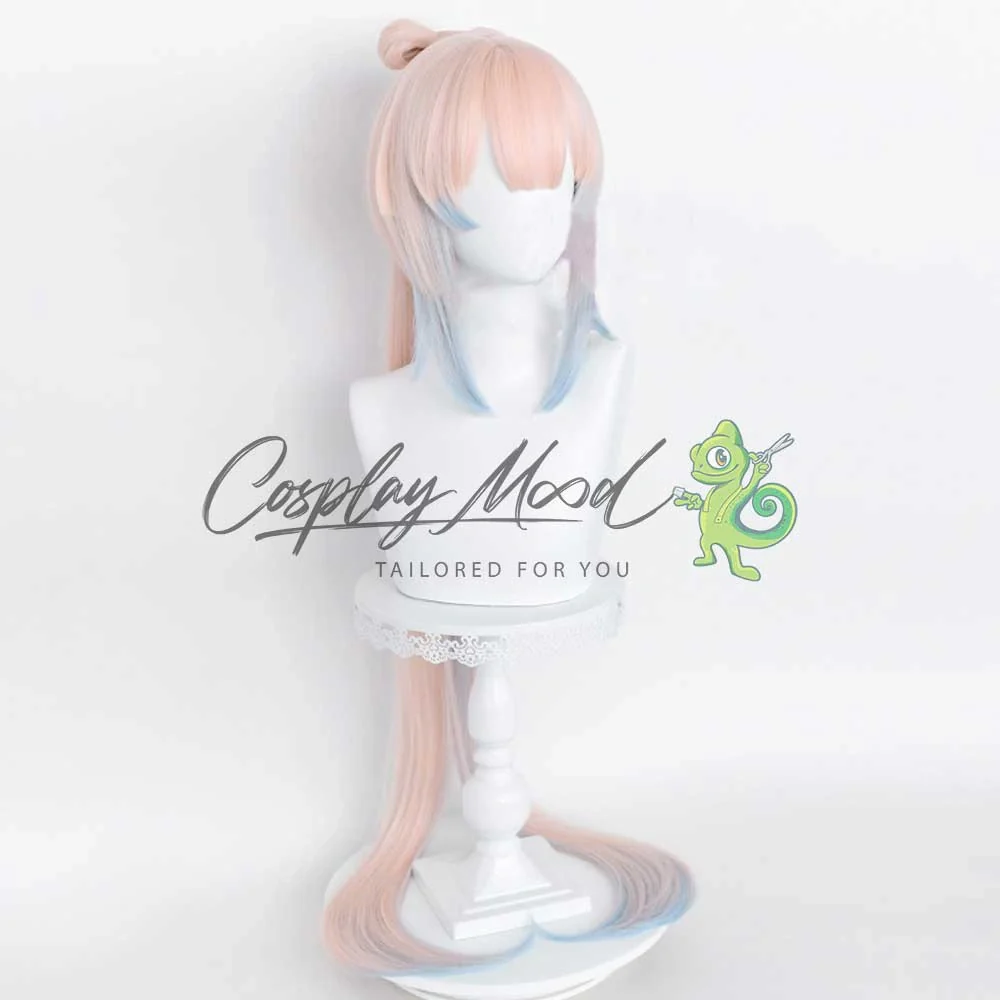 Parrucca Cosplay Sangonomiya Kokomi Genshin Impact - immagine 4