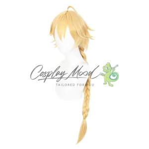 Parrucca Cosplay Traveler Aether Genshin Impact