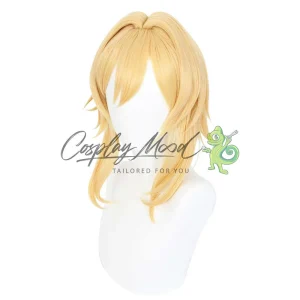 Parrucca Cosplay Traveler Lumine Genshin Impact