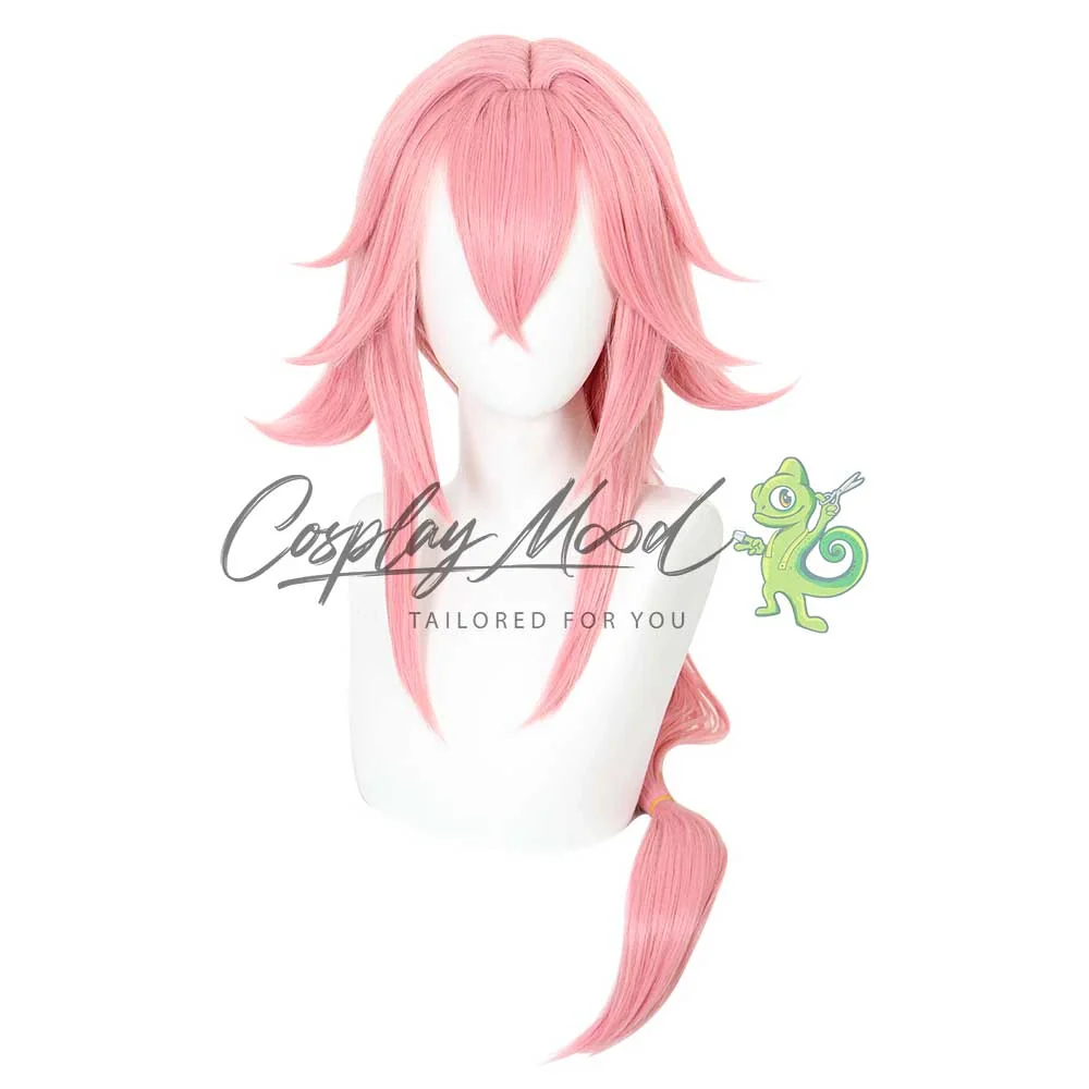 Parrucca Cosplay Yae Miko Genshin Impact - immagine 4