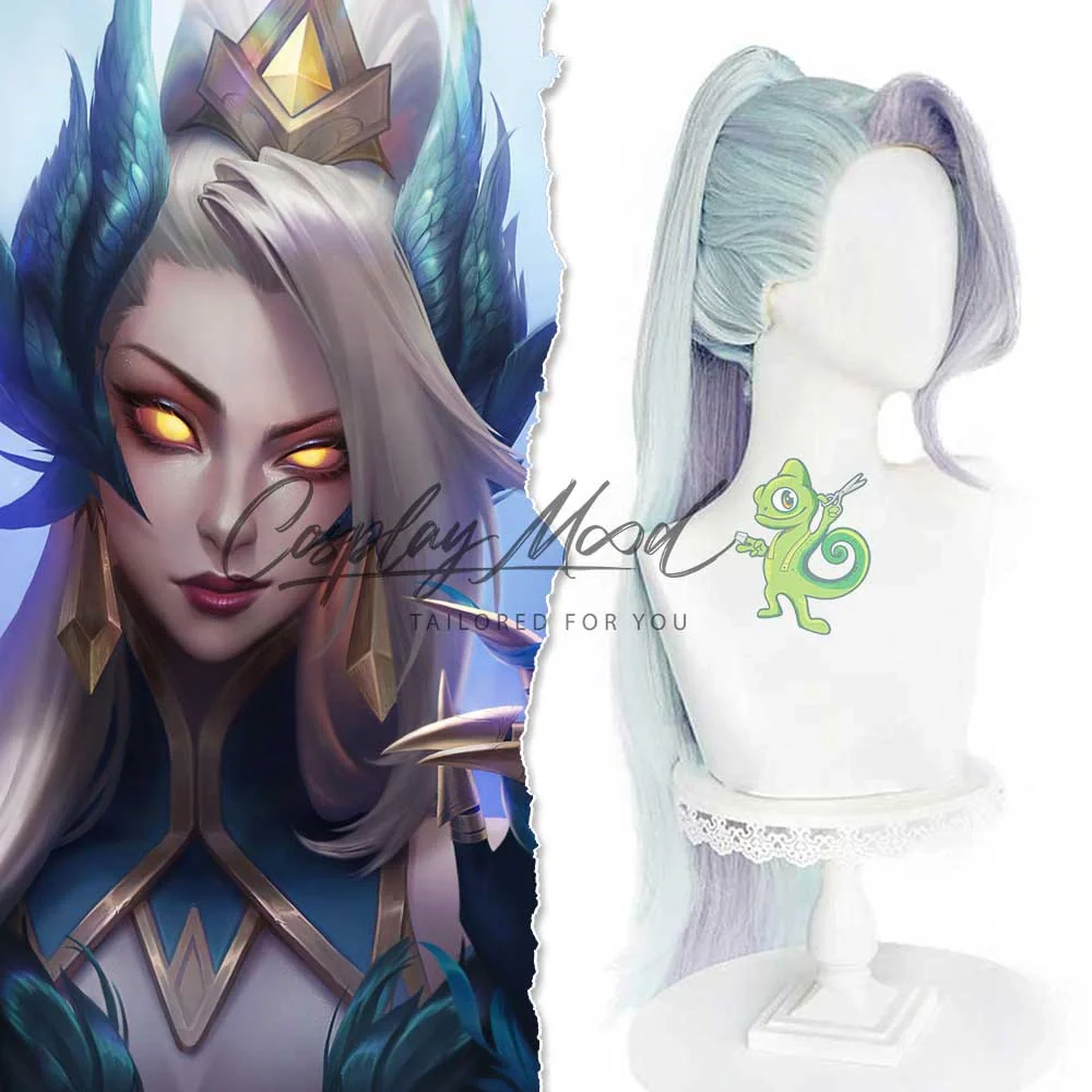 Parrucca Cosplay Zyra League of Legends - immagine 3