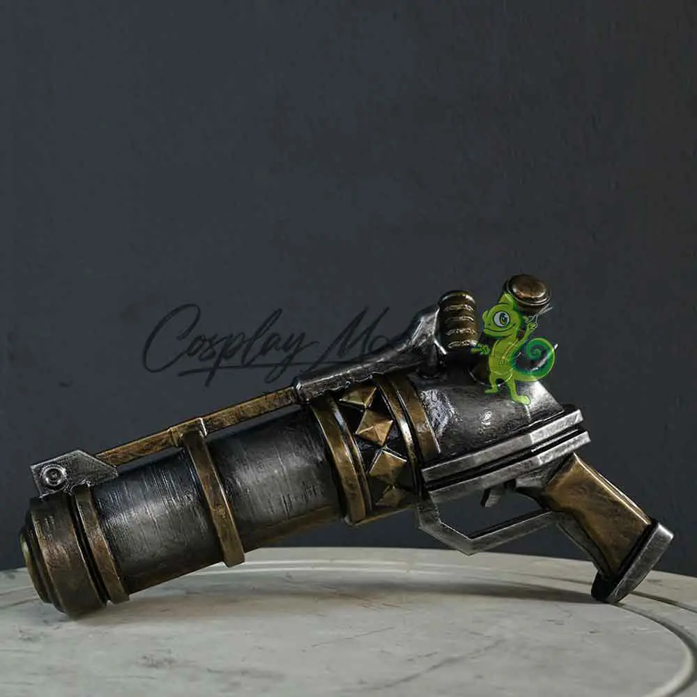 Accessorio Cosplay Pistola Jinx League of Legends Arcane - immagine 7