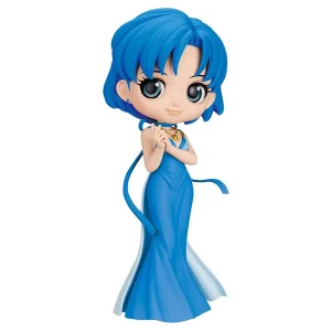 Action Figure 14 cm Pretty Guardian Sailor Moon Eternal The Movie Princess Mercury Vers. A Q Posket Banpresto