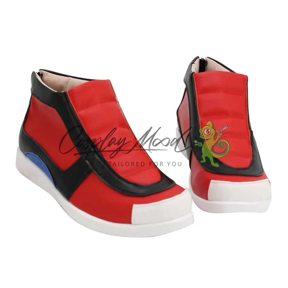Scarpe Cosplay Ash Ketchum Pokemon X e Y serie anime - immagine 4