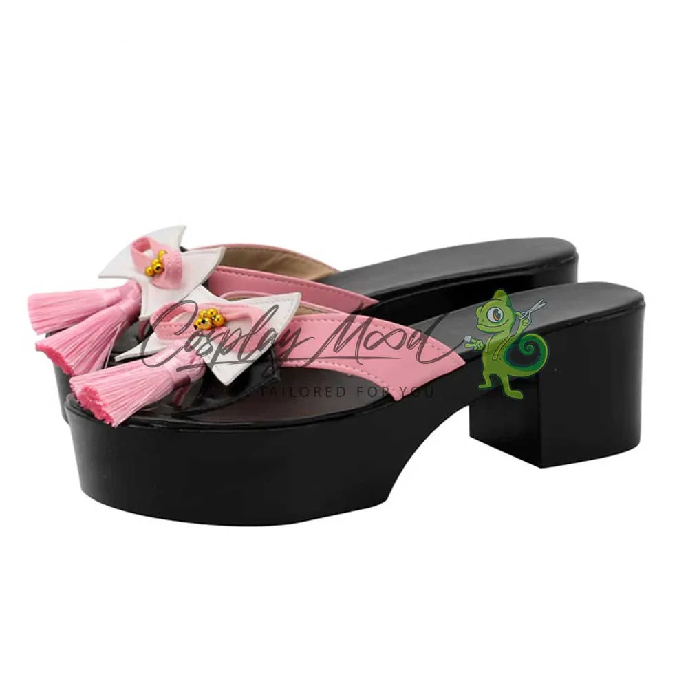 Scarpe Cosplay Ayaka versione 2 Genshin Impact - immagine 4