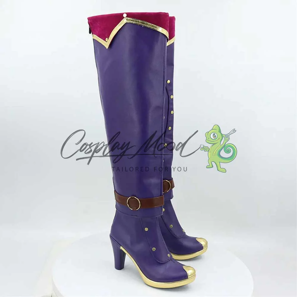 Stivali Cosplay Caitlyn League of Legends Arcane Skin - immagine 5