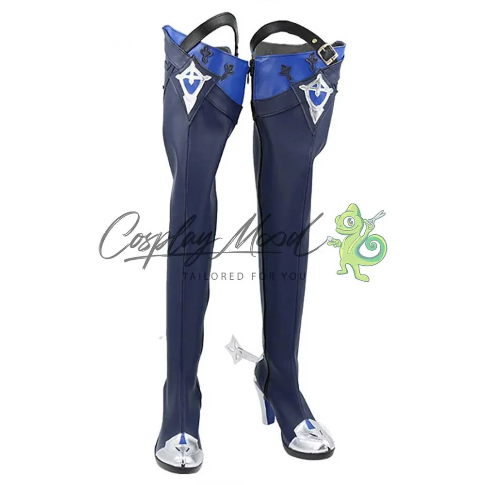 Stivali Cosplay Eula Genshin Impact