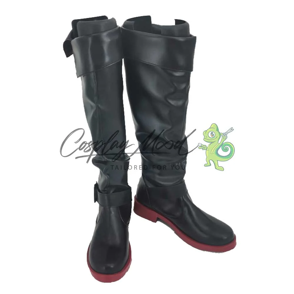 Stivali Cosplay Fatui Agent Javert Genshin Impact