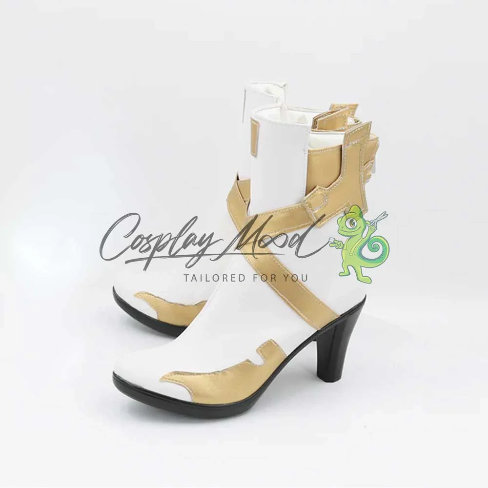 Scarpe Cosplay Fiora Laurent Prestige Lunar Beast Skin League of Legends - immagine 4