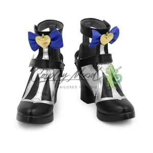 Scarpe Cosplay Fischl Ein Immernachtstraum skin Genshin Impact