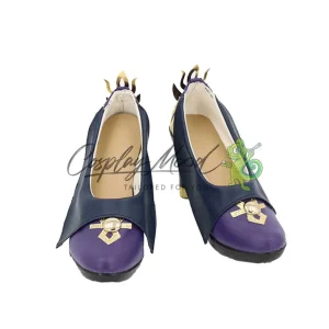 Scarpe Cosplay Keqing versione 2 Genshin Impact