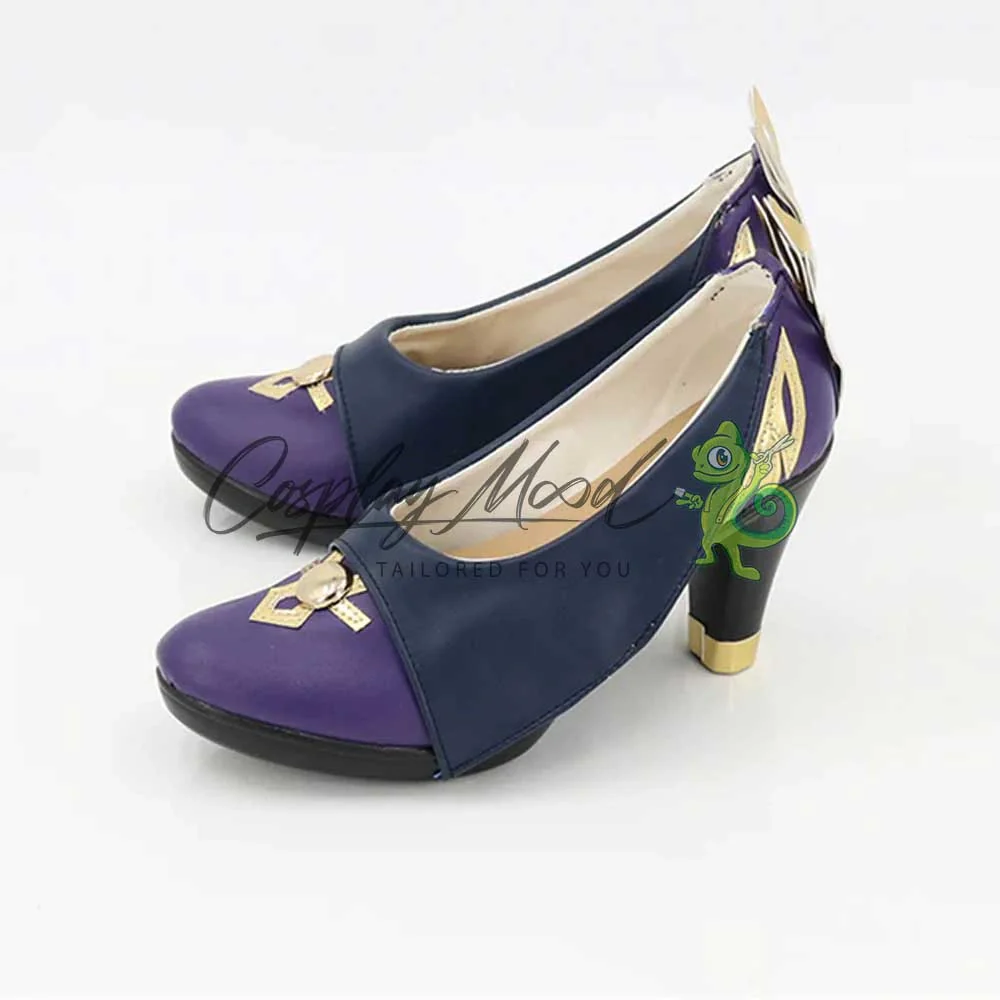 Scarpe Cosplay Keqing versione 2 Genshin Impact - immagine 4