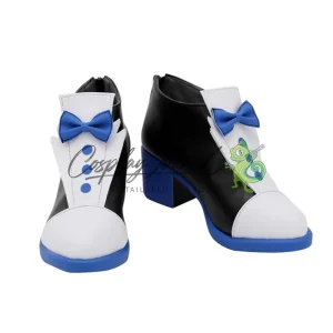 Scarpe Cosplay Nagito Komaeda Mafia Party Outfit Danganronpa