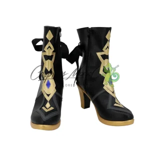 Scarpe Cosplay Navia Genshin Impact