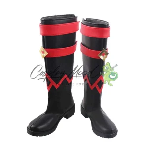 Stivali Cosplay Pyro Abyss Mage Genshin Impact